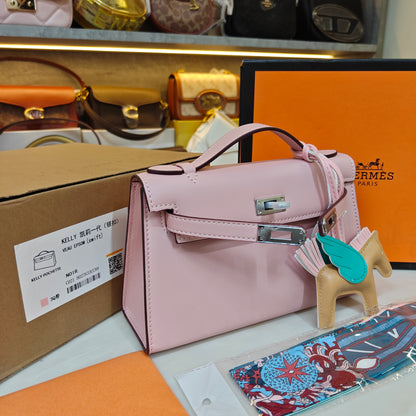 HRMS Mini Kelly- Pink (Ultra Premium Double Box)