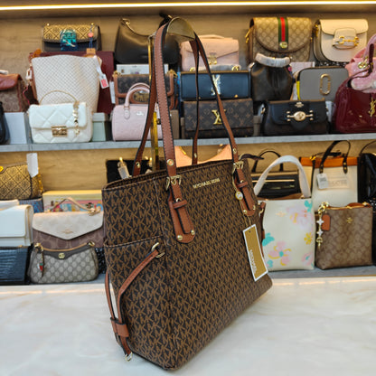 MK 3 Partition Tote Bag - Coffee