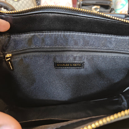 CNK Medium Tote Bag - Black