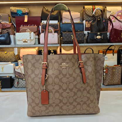 CH Mollie 3 Partition Tote Bag - Tan Apricot