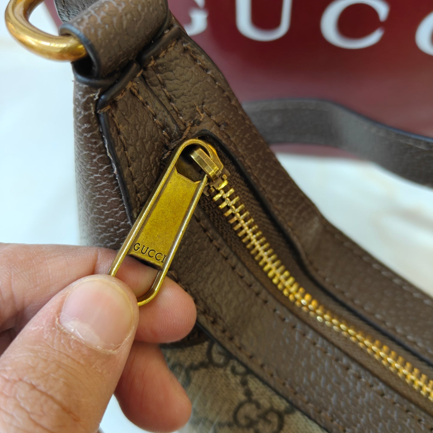 GG Emblem Shoulder/Sling Bag - Ultra Premium