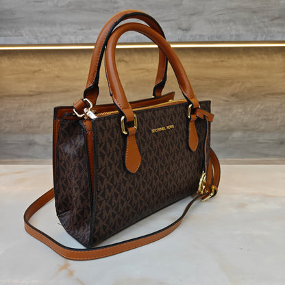 MK34 Satchel Bag (Coffee Tan)
