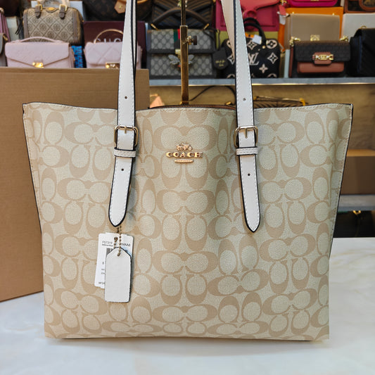 CH Willow Tote Bag Ultra Premium with Box - Beige Momogram