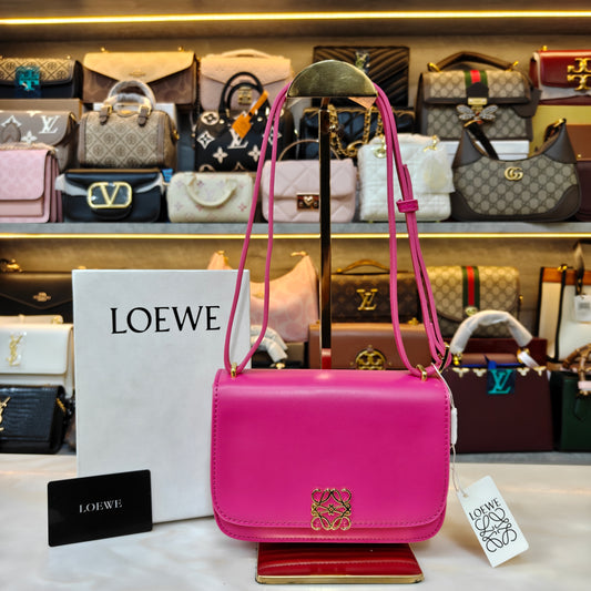 LW Goya Silk Handbag - Hot Pink (Ultra Premium)