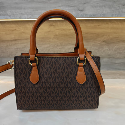 MK34 Satchel Bag (Coffee Tan)