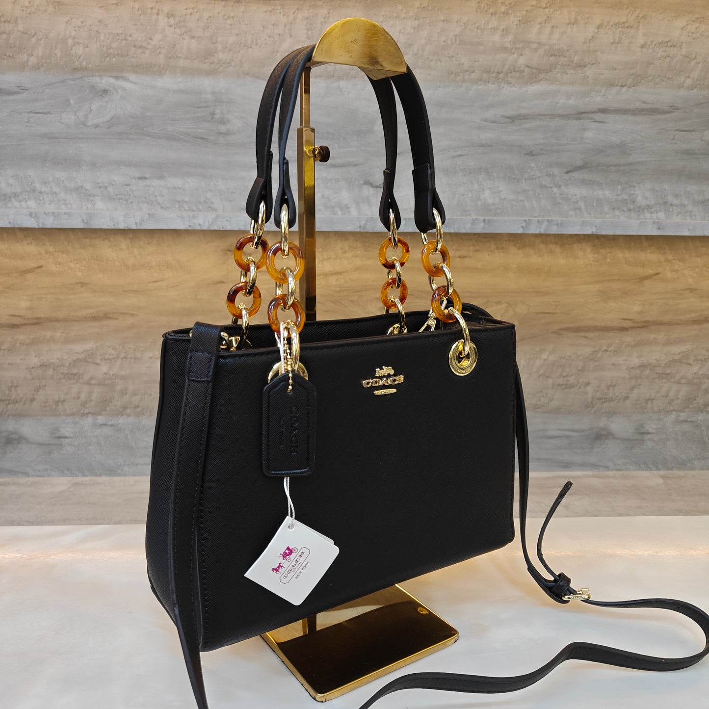 CH44 - Satchel Bag (Black Colour)