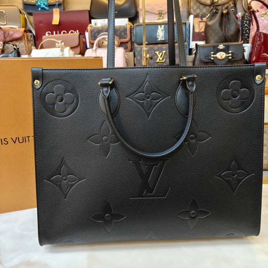 LVB 41cm OTG Large Tote Bag - Black (Double Box Ultra Premium)