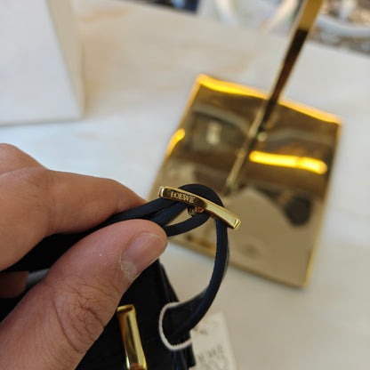 LW Goya Silk Handbag - Black (Ultra Premium)