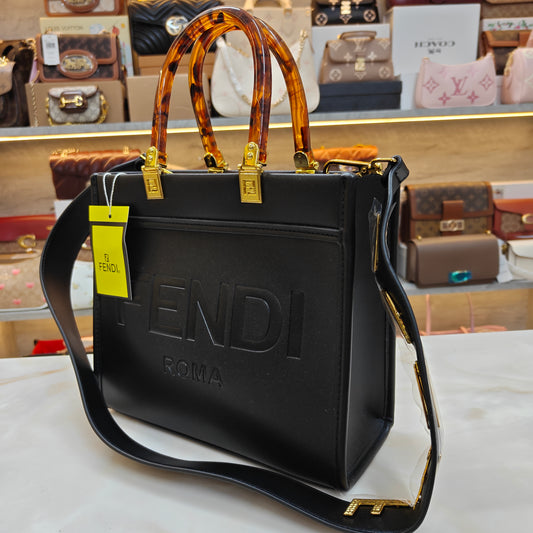 FND Mini Tote - Black (With Box)