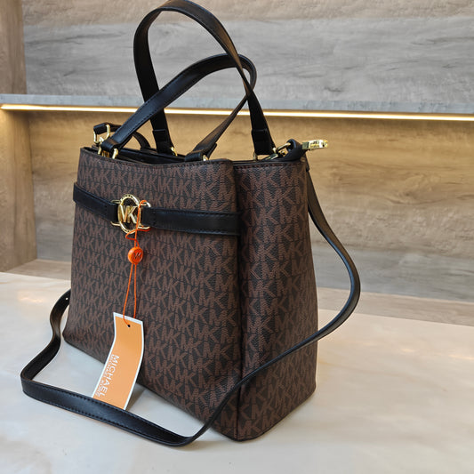MK45 - Satchel Bag (Coffee Black)