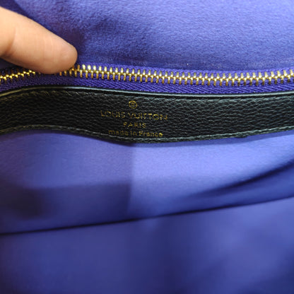 LV Diane Sling/Shoulder Bag - Ultra Premium Double Box (Black Floral)