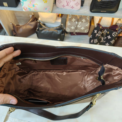 CH Tote Bag Ultra Premium - Coffee Apricot