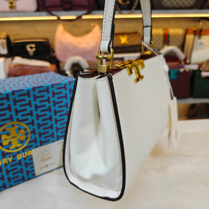 TB Mini Satchel - White