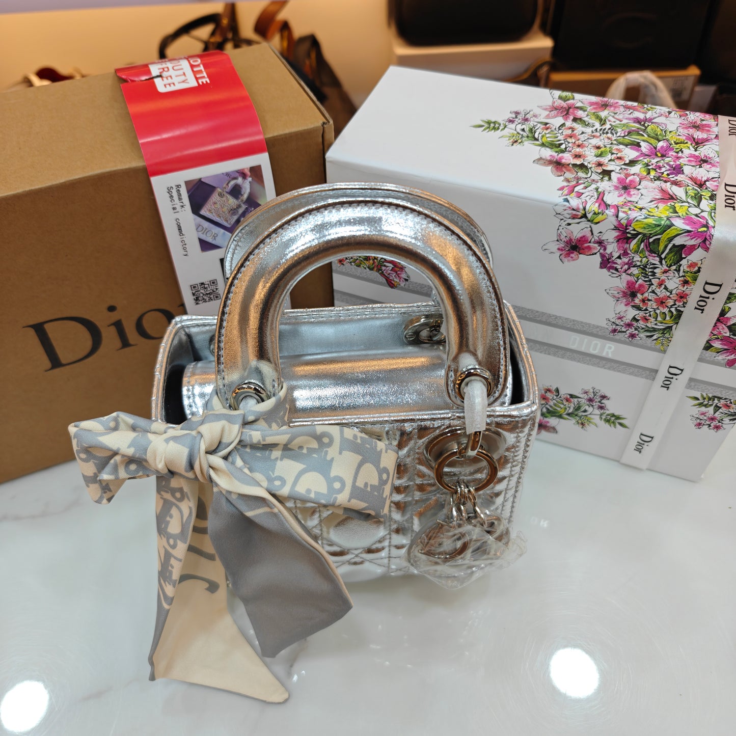 CD Mini Lady - Metallic Silver
