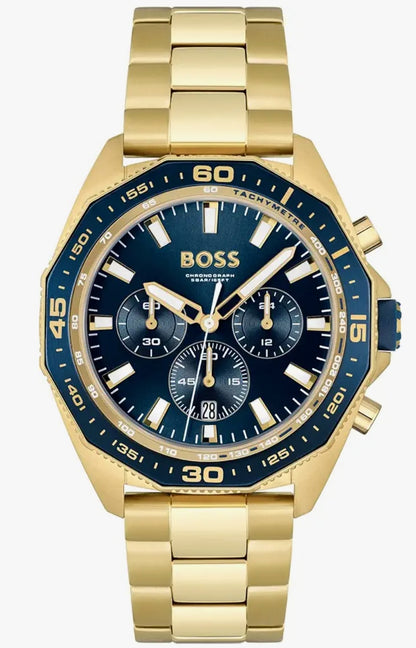 B.S Energy Analog Blue Dial Men's Watch