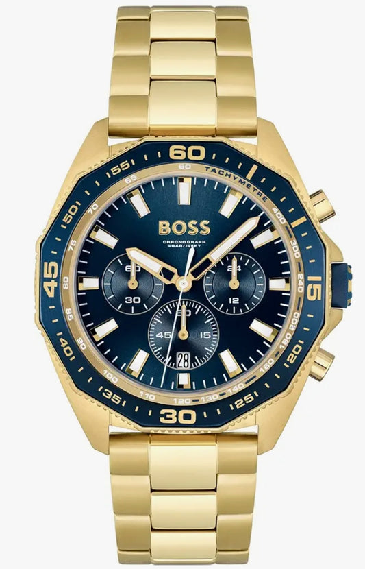 B.S Energy Analog Blue Dial Men's Watch