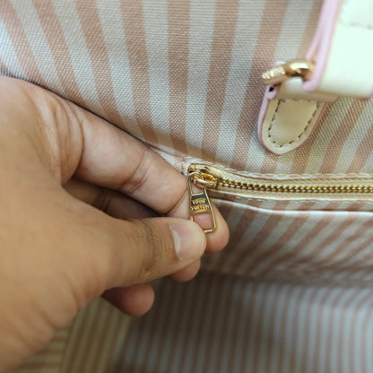 LVB 41cm OTG Large Tote Bag - Cream Pink (Double Box Ultra Premium)