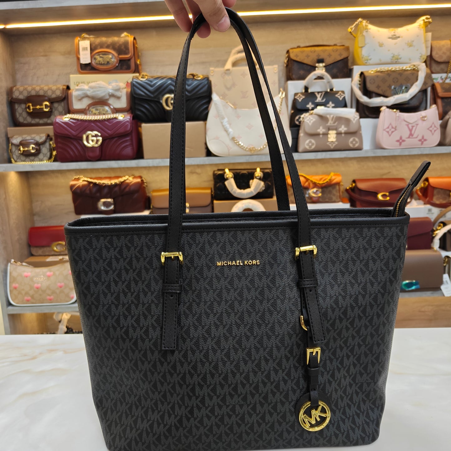 MK Large Tote - Black