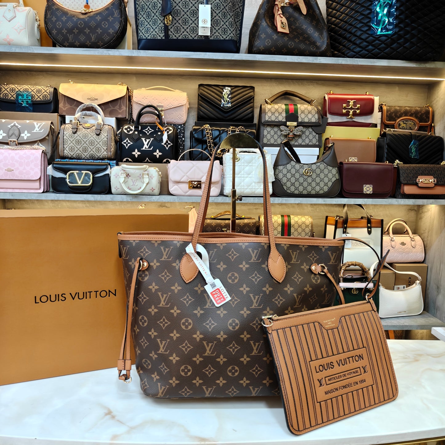LV99 Neverfull Tote Bag - Ultra Premium