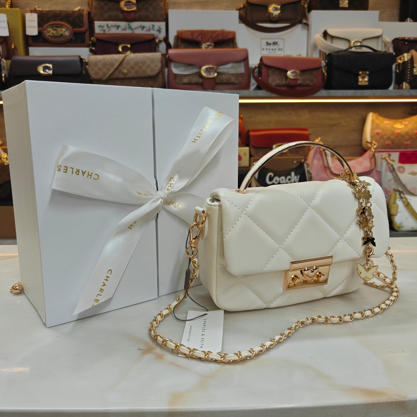 C&K16 - Sling/Shoulder - White (With Box)