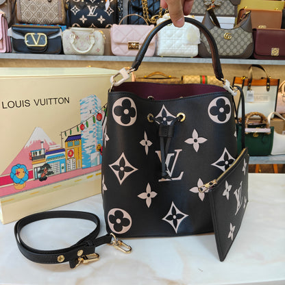 LVN Neo Neo MM - Bucket Bag (Ultra Premium) - Black