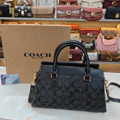 CH Darcie Satchel Bag - Black