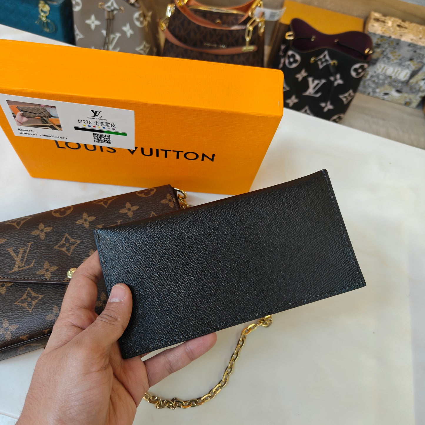 LV222 - Sling - Coffee Monogram 3 in 1
