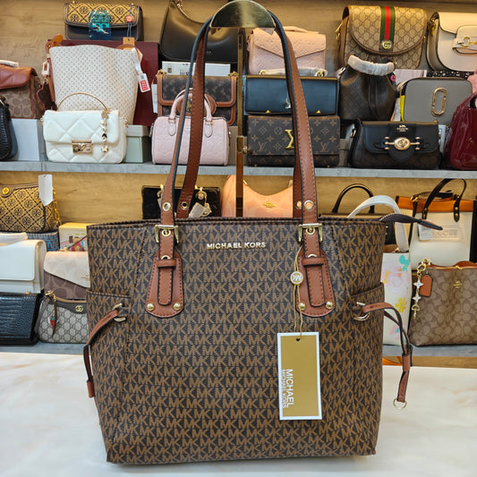 MK 3 Partition Tote Bag - Coffee