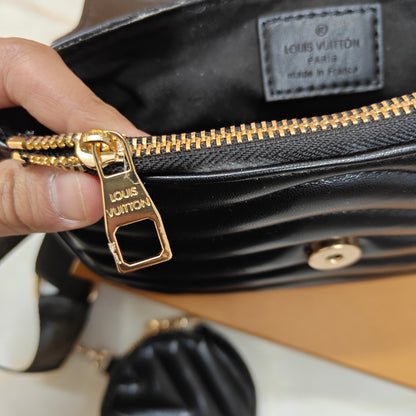 LV Sling Quilted - Black