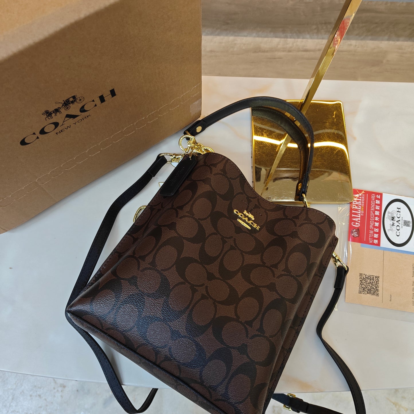 CH Bucket Bag - Coffee Colour