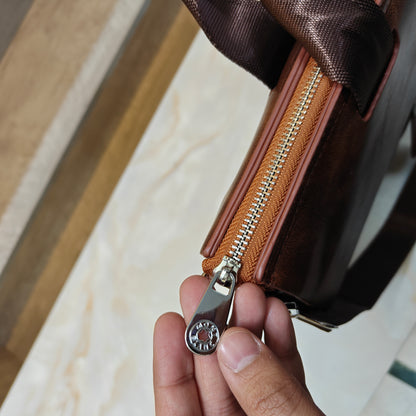 MB Laptop Bag - Brown Colour (Large)