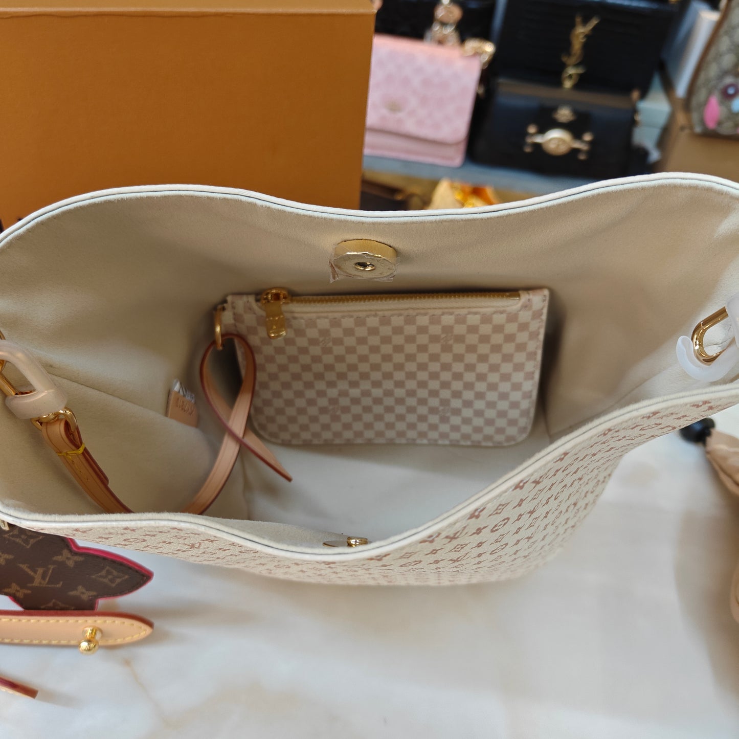 LV9 All in Bucket Bag (Ultra Premium Double Box)