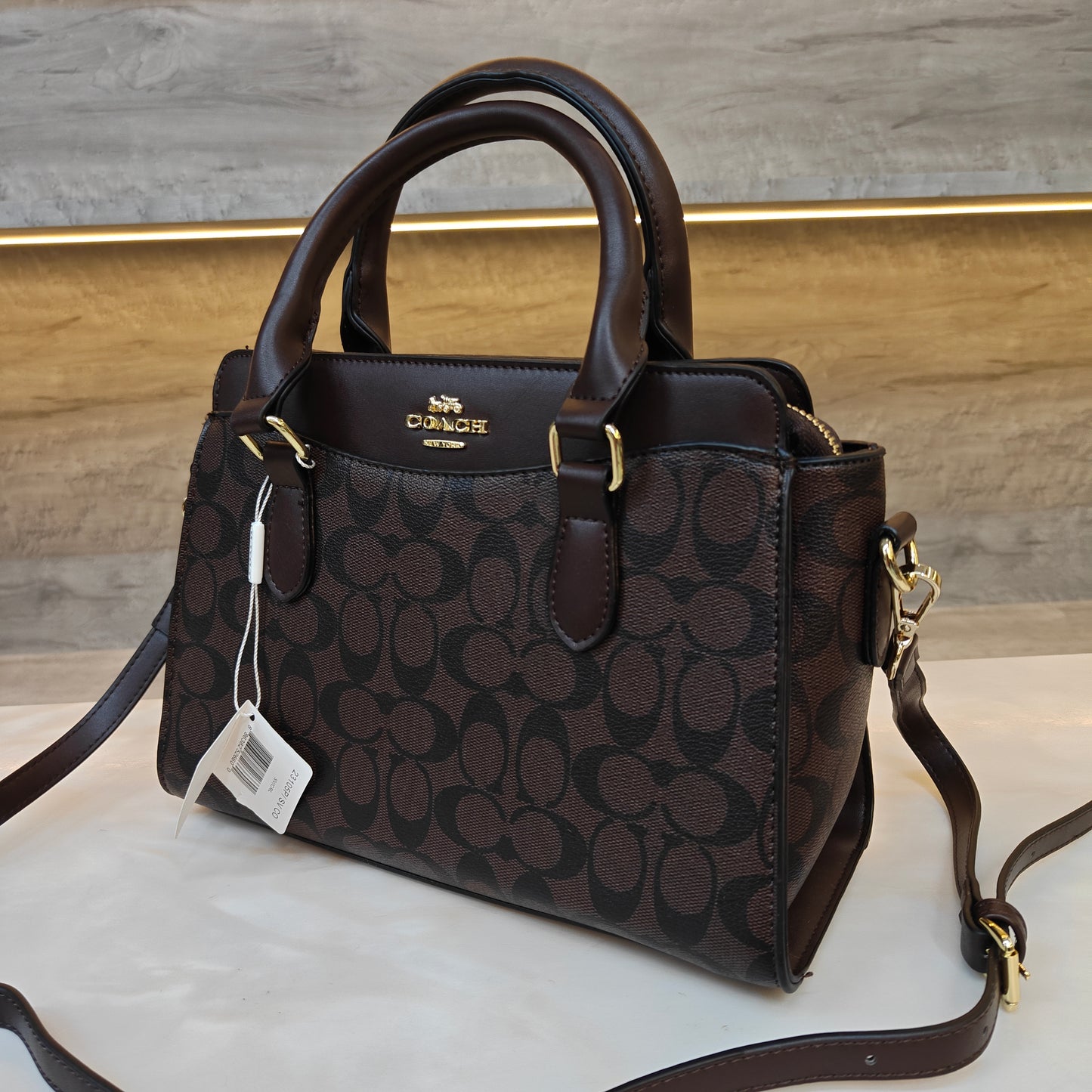 CH Satchel Bag (Coffee Colour)