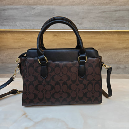 CH Satchel Bag (Coffee Black)