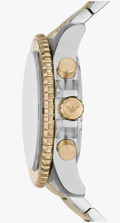 EA Stainless Steel Analog Green Dial Men's Watch