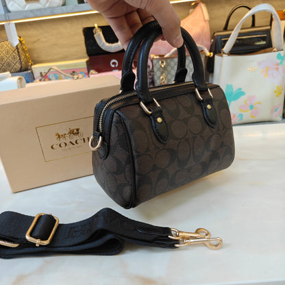 CH Speedy Crossbody Satchel - Coffee