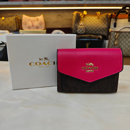 CH 2 Fold Mini Wallet - Pink