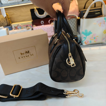 CH Speedy Crossbody Satchel - Coffee