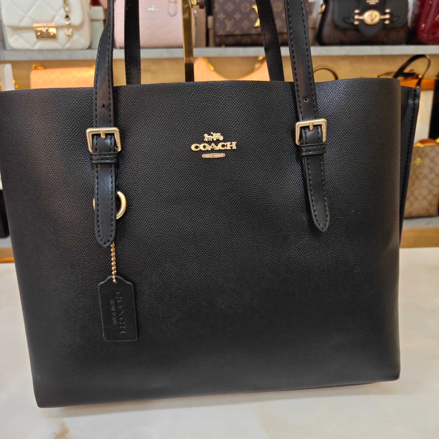 CH Mollie 3 Partition Tote Bag - Midnight Black