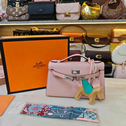 HRMS Mini Kelly- Pink (Ultra Premium Double Box)