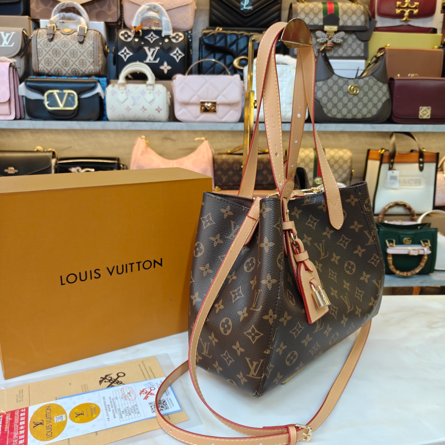 LV Bucket Bag All in One (Ultra Premium)