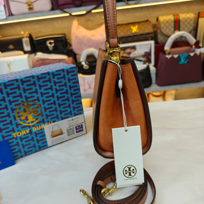 TB Mini Satchel - Tan