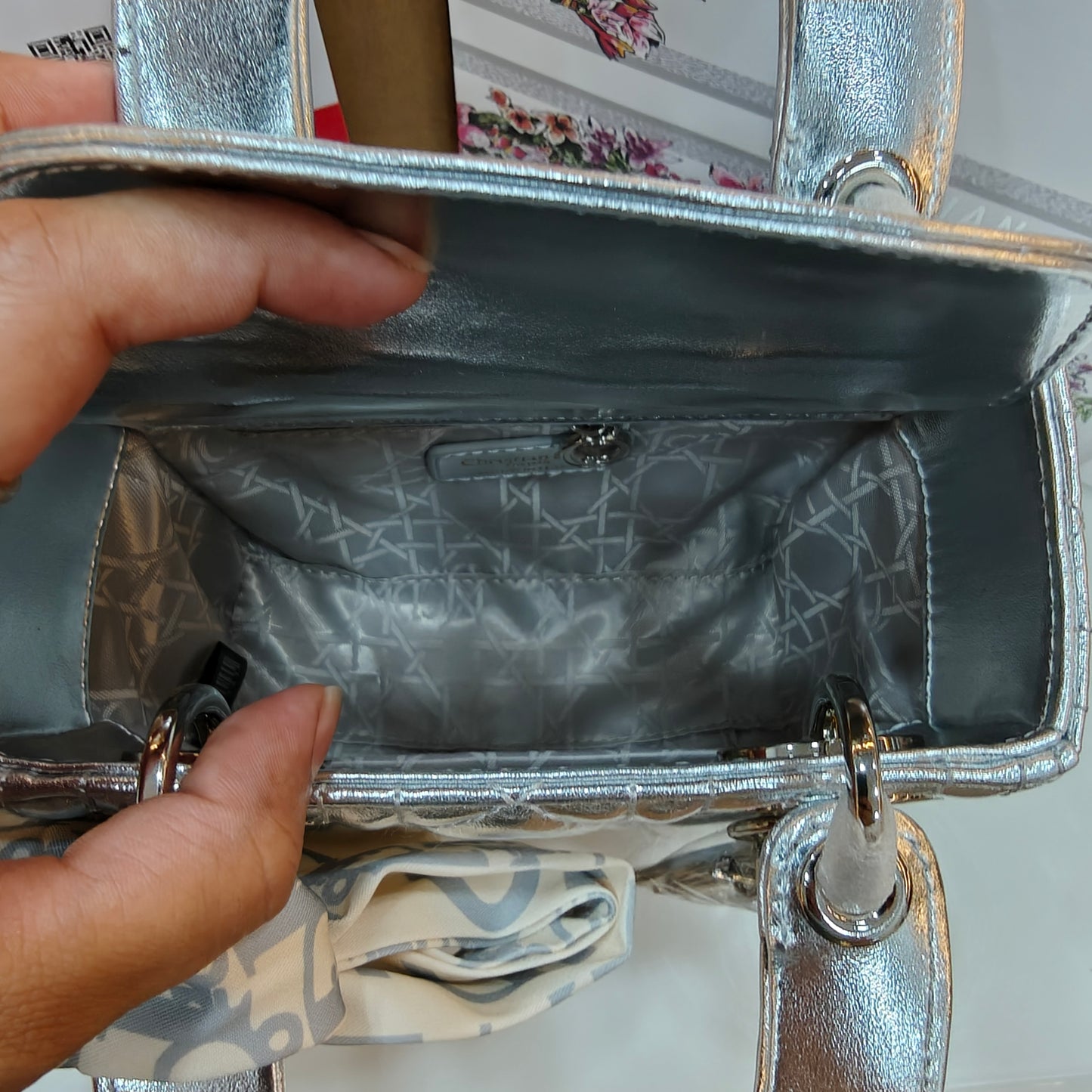 CD Mini Lady - Metallic Silver