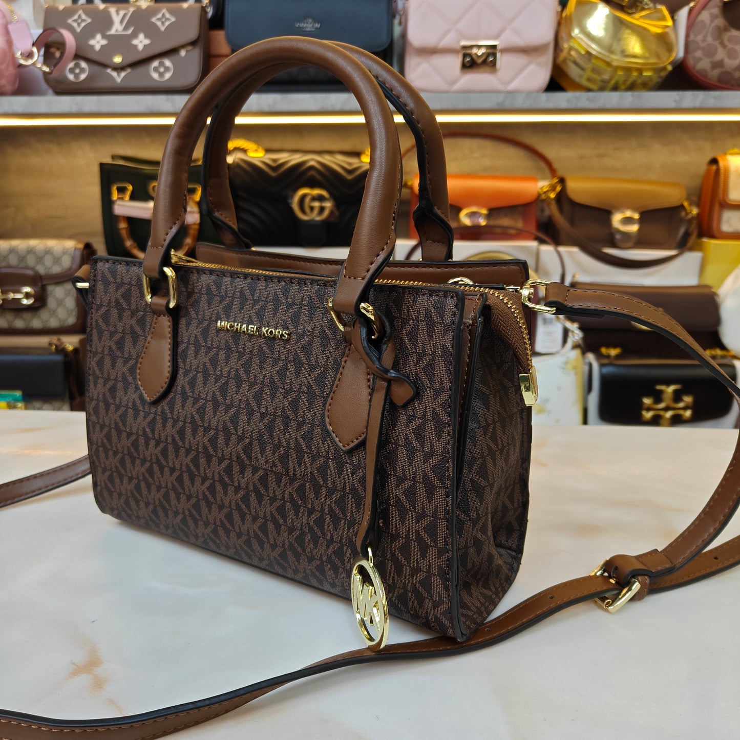 MK34 Satchel Bag (Coffee)