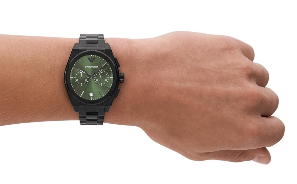 E A Chronograph Mens Watch