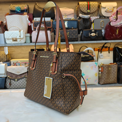 MK 3 Partition Tote Bag - Coffee