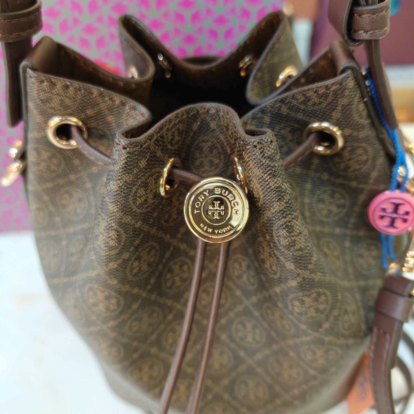 TB Monogram Coated Canvas Mini - (Ultra Premium)