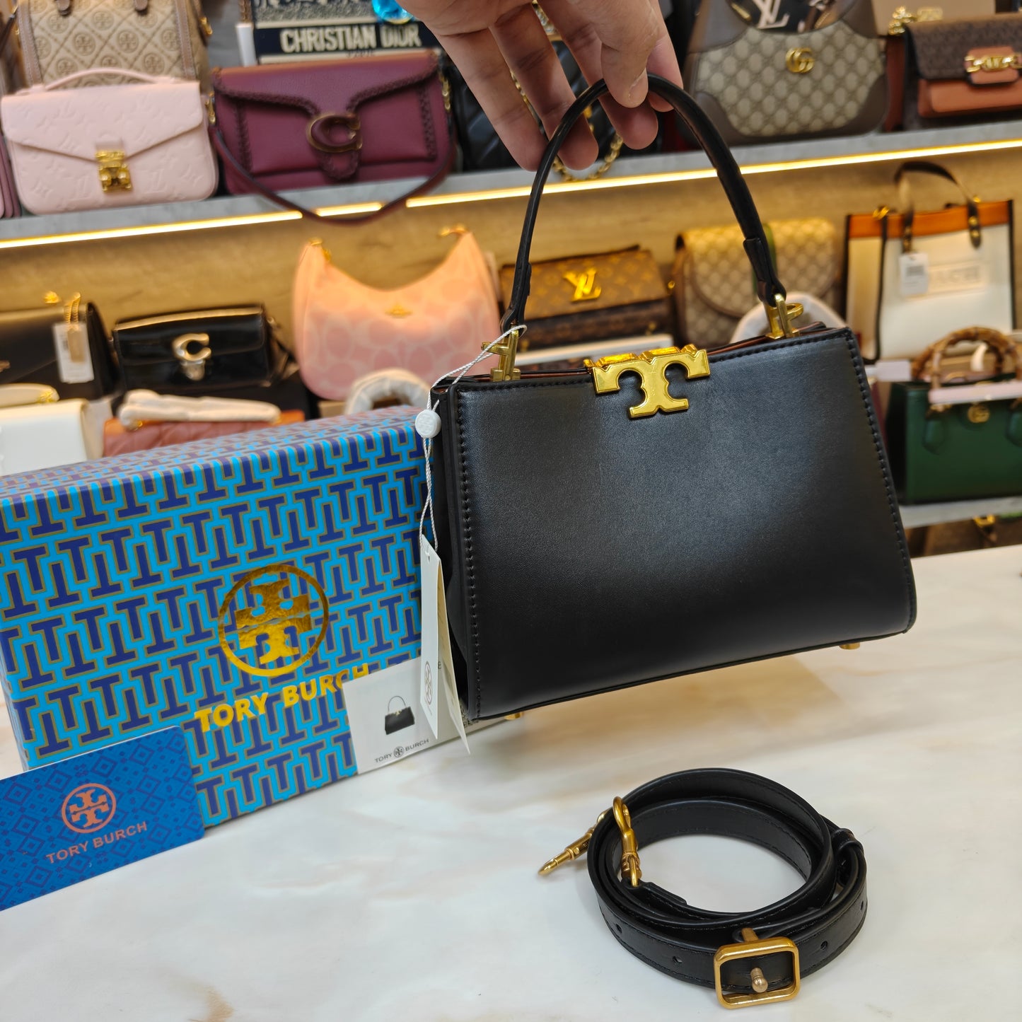 TB Mini Satchel - Black