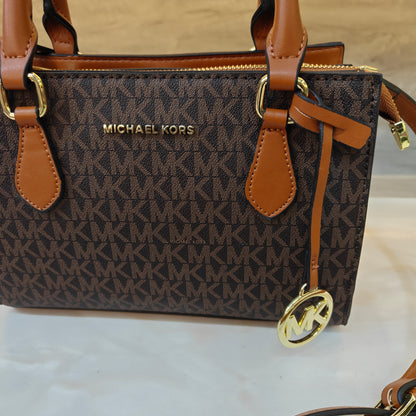 MK34 Satchel Bag (Coffee Tan)