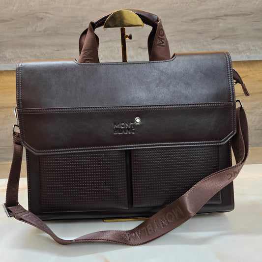MB Laptop Bag - Coffee Colour (Large Size)